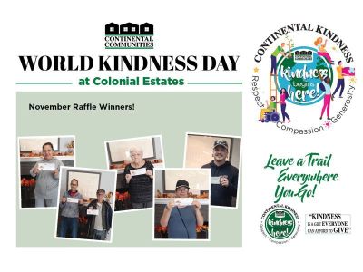 Colonial Estates World Kindness Day