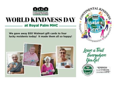 Royal Palm World Kindness Day