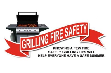 Grilling Fire Safety - Knowing a Few Fire Safety Grilling Tips will have a safe summer.