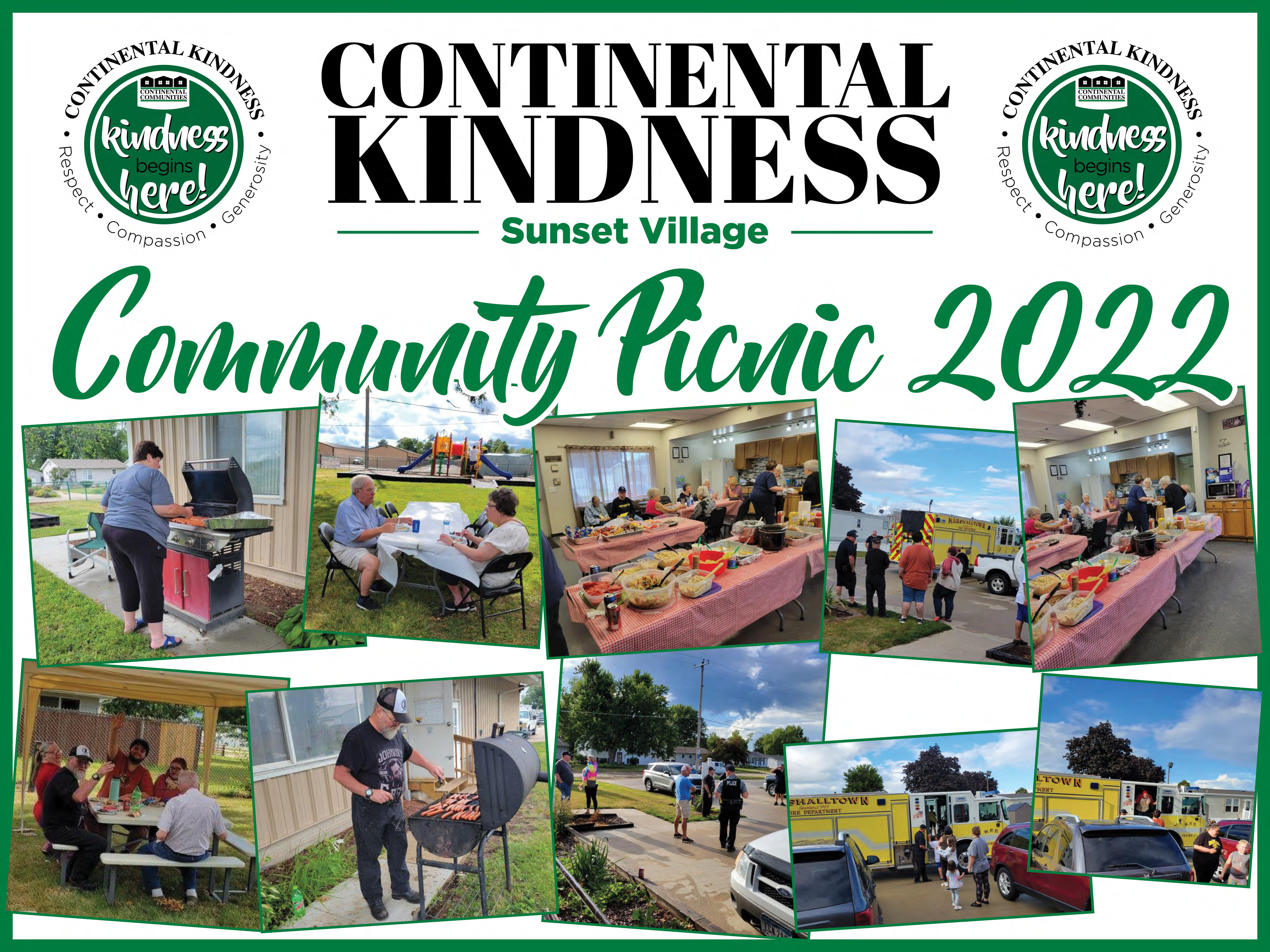 Continental Kindness Park Sunset Village Community Picnic 2022