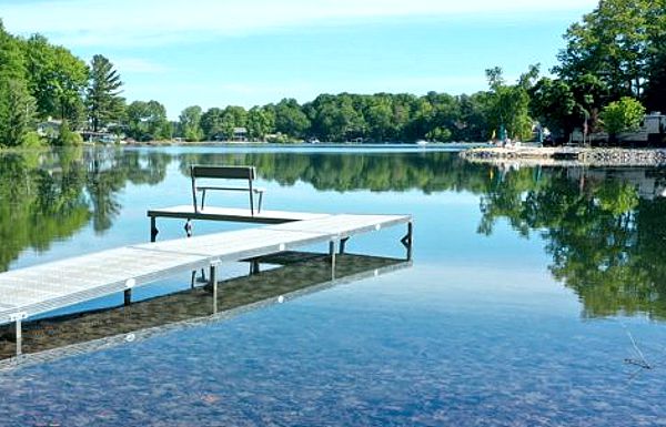 Dock in the lake